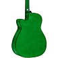 Open Box Rogue RA-090 Concert Cutaway Acoustic-Electric Guitar Level 2 Green Blue Burst 190839259684