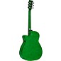 Rogue RA-090 Concert Cutaway Acoustic-Electric Guitar Green Blue Burst