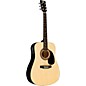 Open Box Rogue RA-090 Dreadnought Acoustic-Electric Guitar Level 2 Natural 190839679215