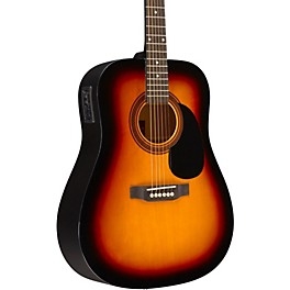 Rogue RA-090 Dreadnought Acoustic-Electric Guitar Natural Rogue RA-090 Dreadnought Acoustic-Electric Guitar Sunburst