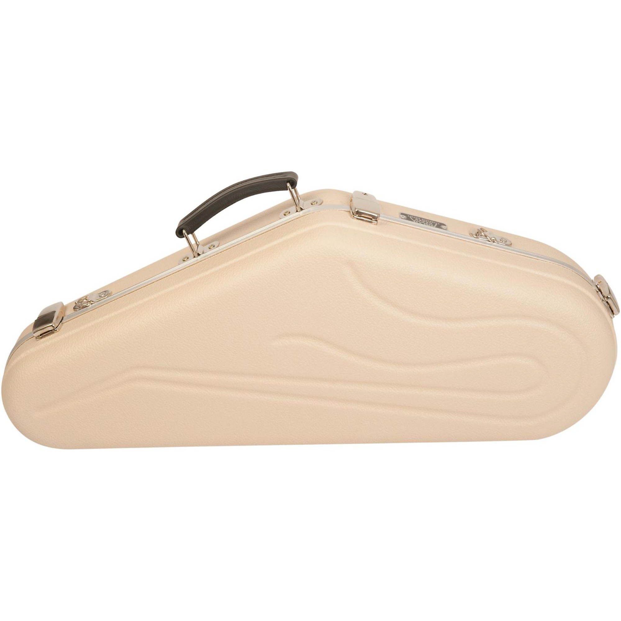 Open Box Hiscox Cases Artist Series Alto Saxophone Case Ivory