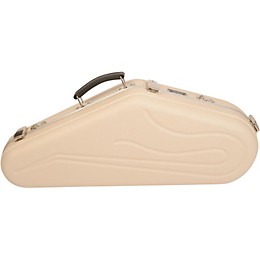 Open Box Hiscox Cases Artist Series Alto Saxophone Case Level 2 Ivory Shell with Silver Interior 190839733344