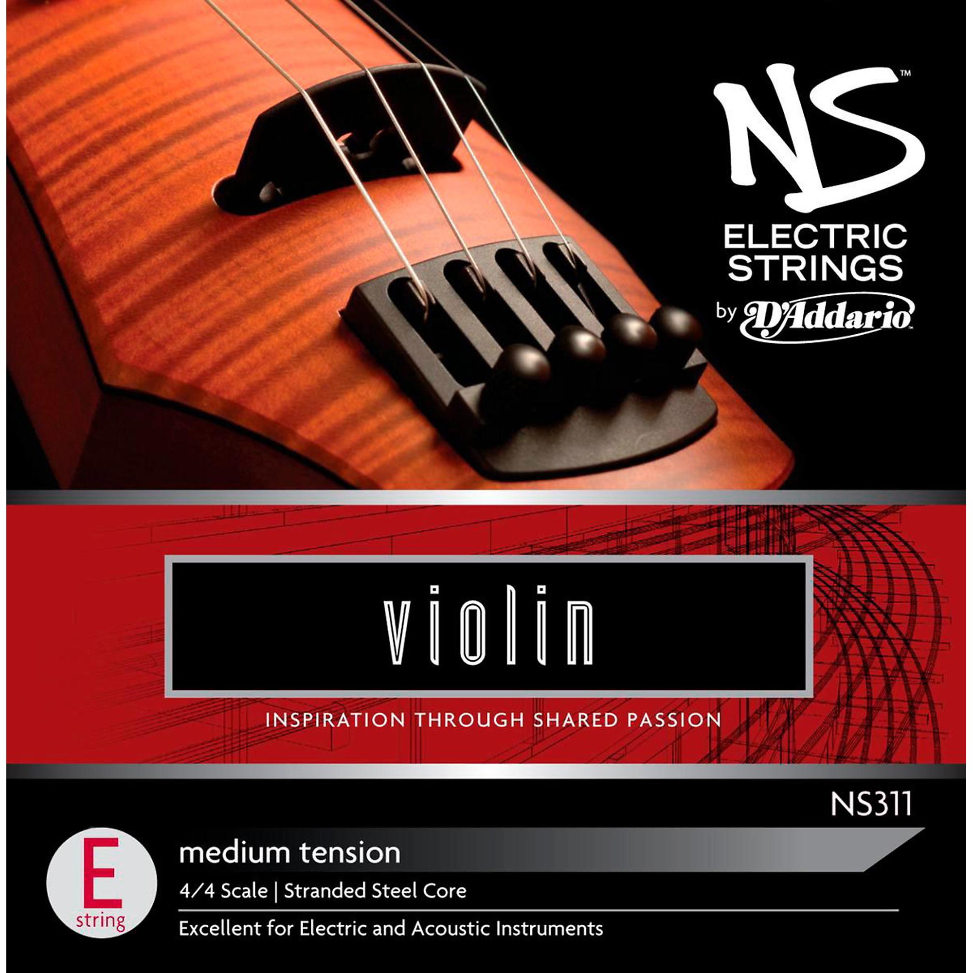 D'Addario NS Electric Long Scale Medium Tension Single G String for Viola