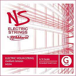 D'Addario NS Electric Violin G String