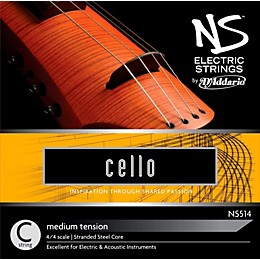 D'Addario NS Electric Cello C String
