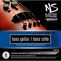 D'Addario NS Electric Bass Cello / Electric Bass Low B String