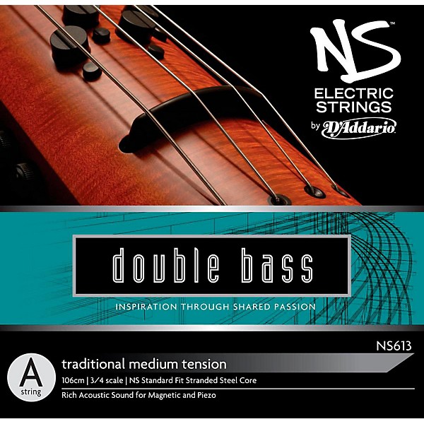 D'Addario NS Electric Traditional Bass A String