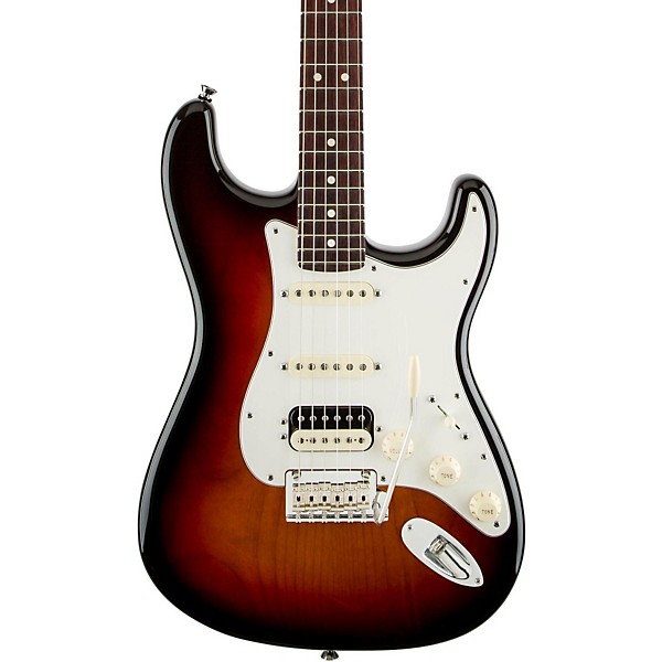 Fender American Standard Stratocaster HSS Shawbucker Rosewood Fingerboard Electric Guitar 3-Color Sunburst