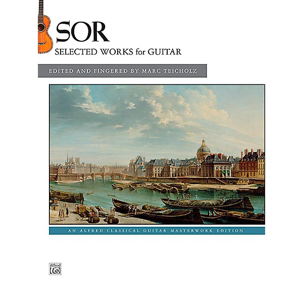 Alfred Fernando Sor Selected Works for Guitar Book
