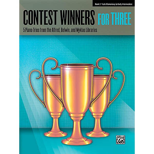 Alfred Contest Winners for Three Book 2  Late Elementary / Early Intermediate Piano