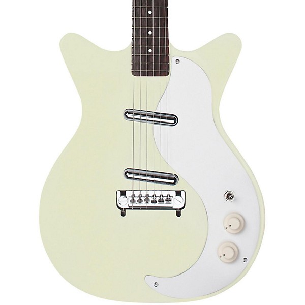 Danelectro 59 Modified New Old Stock Electric Guitar Aged White