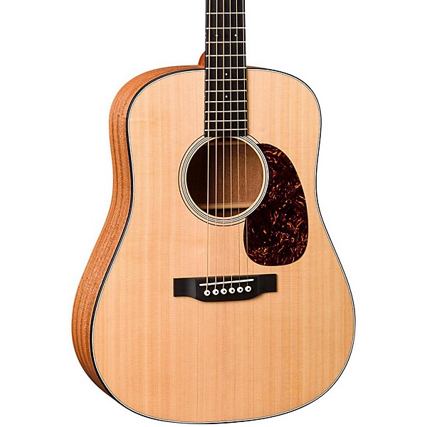 Clearance Martin DJRE Dreadnought Junior Acoustic-Electric Guitar Natural