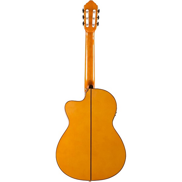 Open Box Lucero LFB250Sce Spruce/Cypress Thinline Acoustic-Electric Classical Guitar Level 1 Natural