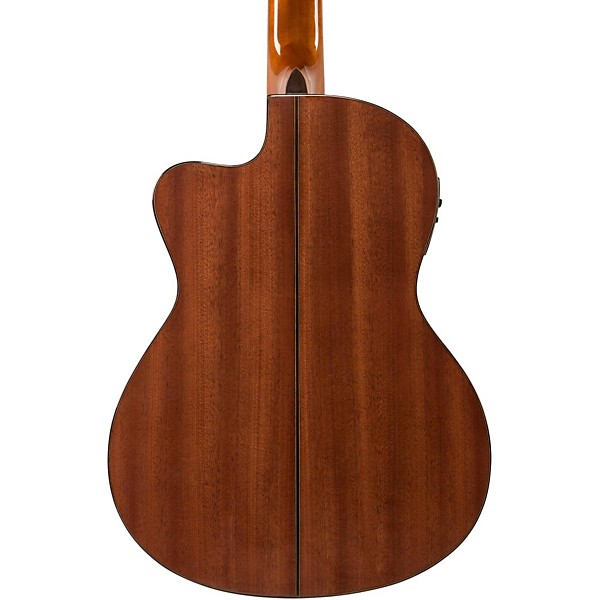 Open Box Lucero LC150Sce Spruce/Sapele Cutaway Acoustic-Electric Classical Guitar Level 2 Natural 194744151699