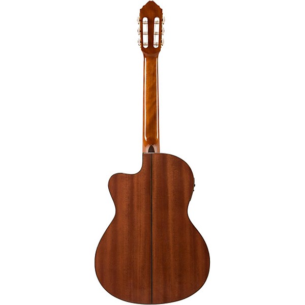 Open Box Lucero LC150Sce Spruce/Sapele Cutaway Acoustic-Electric Classical Guitar Level 2 Natural 194744151699