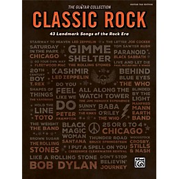 Alfred The Guitar Collection: Classic Rock 43 Landmark Songs of the Rock Era TAB Book