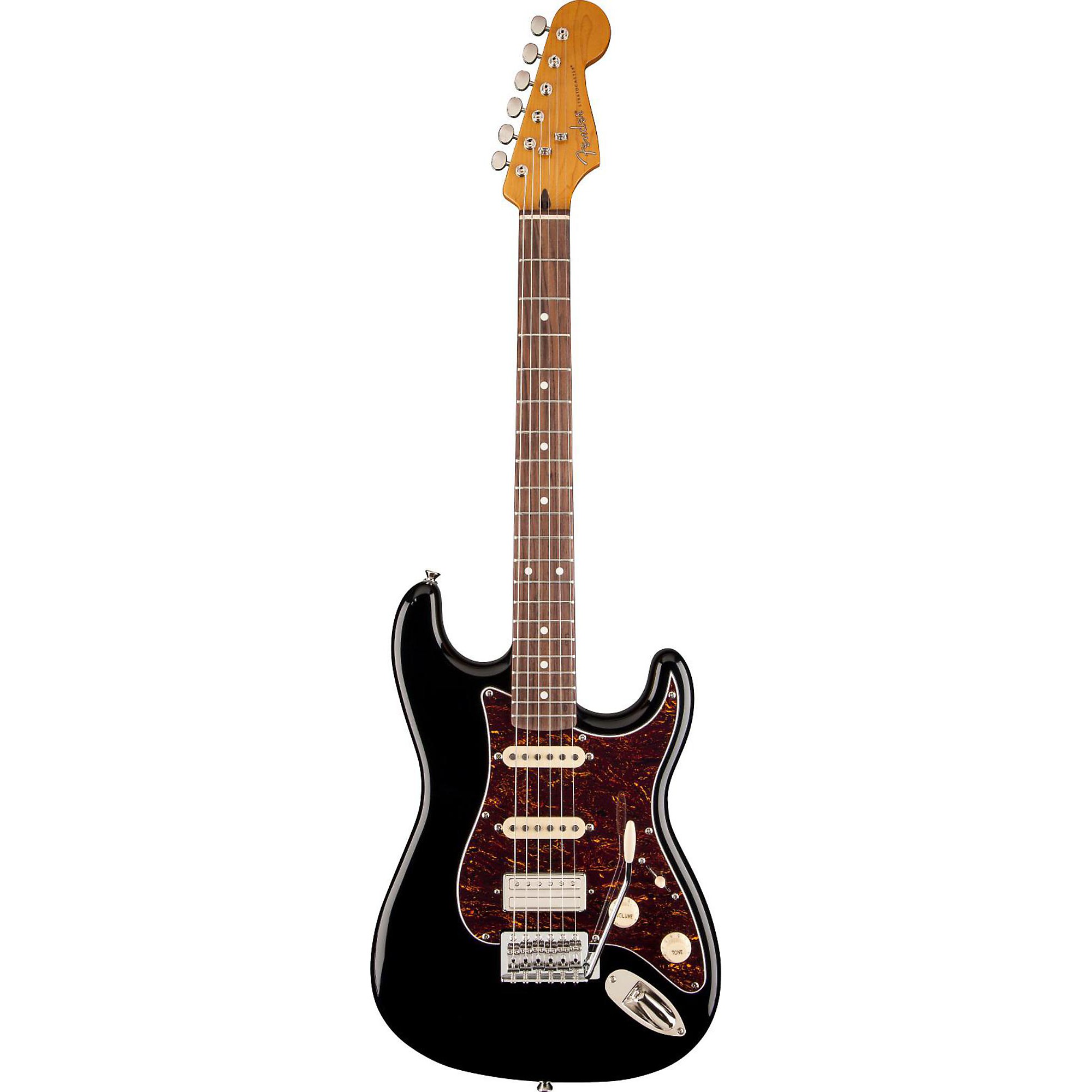 Fender Modern Player Short Scale Stratocaster Black Rosewood
