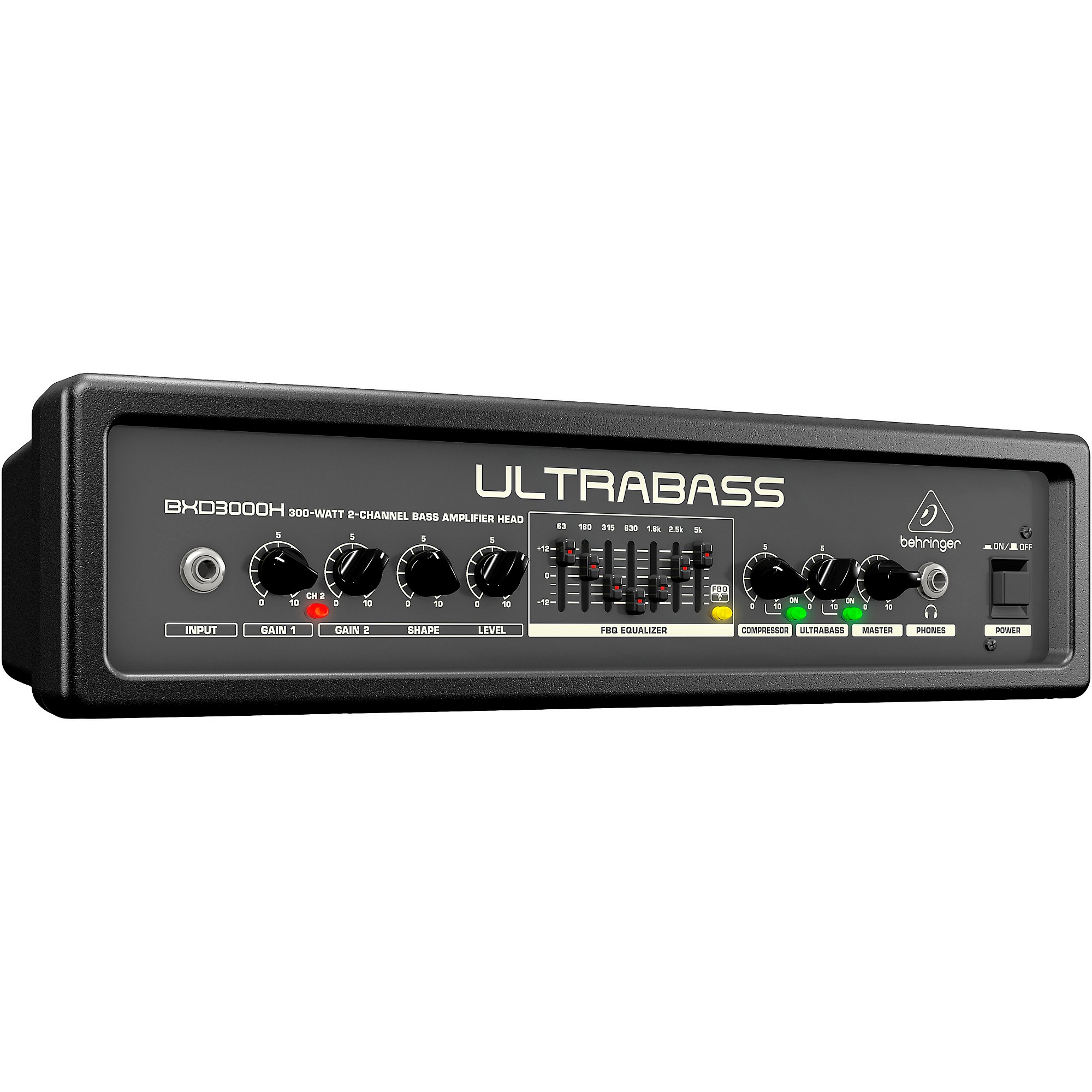 Behringer Ultrabass 300W 2-Channel 7-Band FBQ Equalizer Bass