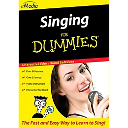 eMedia Singing For Dummies - Digital Download Windows Version
