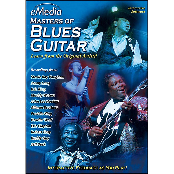 eMedia eMedia Masters of Blues Guitar - Digital Download Macintosh Version