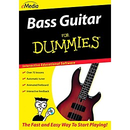 eMedia Bass Guitar For Dummies - Digital Download Macintosh Version