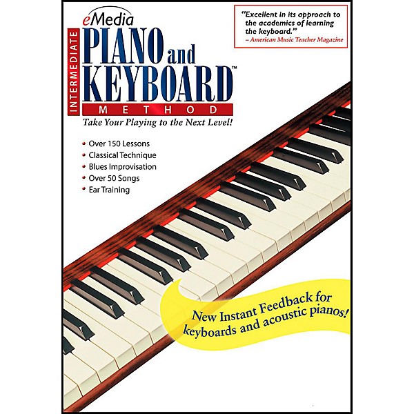 eMedia eMedia Intermediate Piano & Keyboard Method - Digital Download Macintosh Version