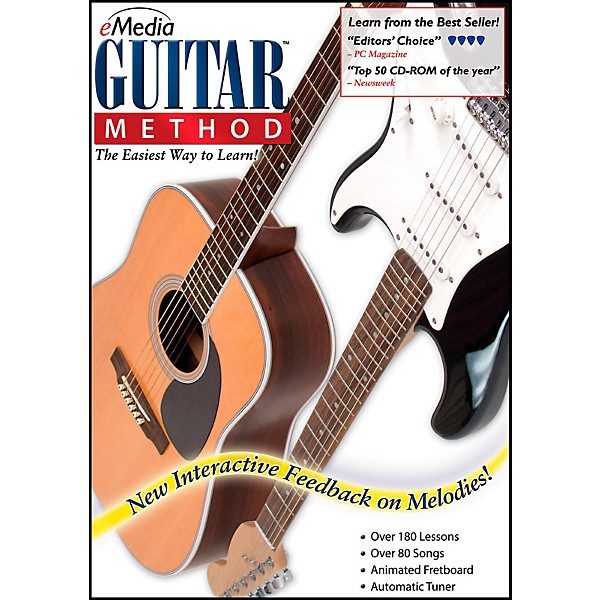 eMedia eMedia Guitar Method - Digital Download Macintosh Version