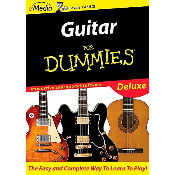 eMedia Guitar For Dummies Deluxe - Digital Download Macintosh Version