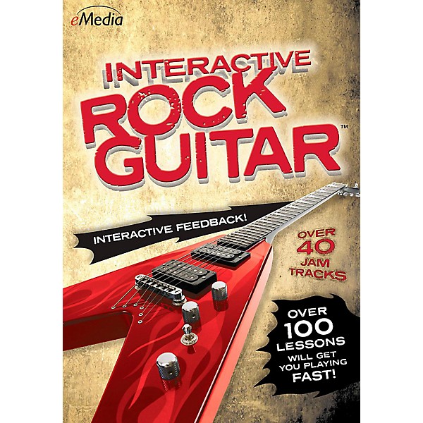 eMedia eMedia Interactive Rock Guitar - Digital Download Windows Version