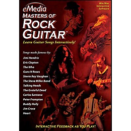eMedia eMedia Masters of Rock Guitar - Digital Download Windows Version