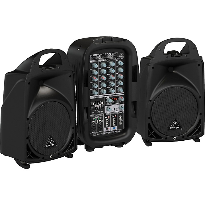 Open Box Behringer Europort PPA500BT 6-Channel Portable PA System