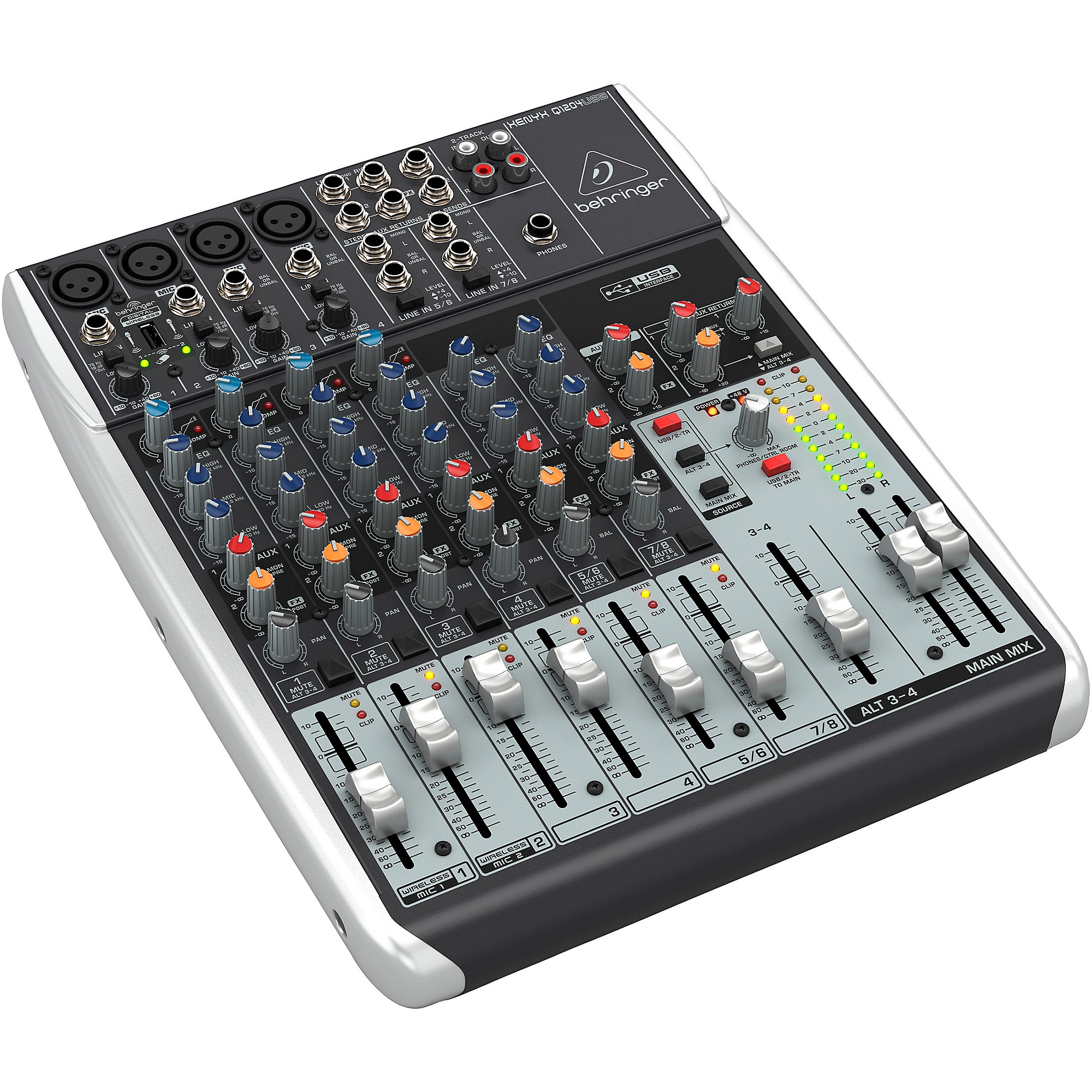 Behringer スピーカーセット(yassy) Behringer XENYX 1204USB USB Mixer | Guitar Center