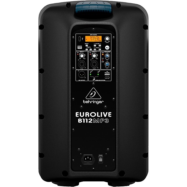 Behringer EUROLIVE B112MP3 1,000W 12" Powered Speaker With MP3 Player