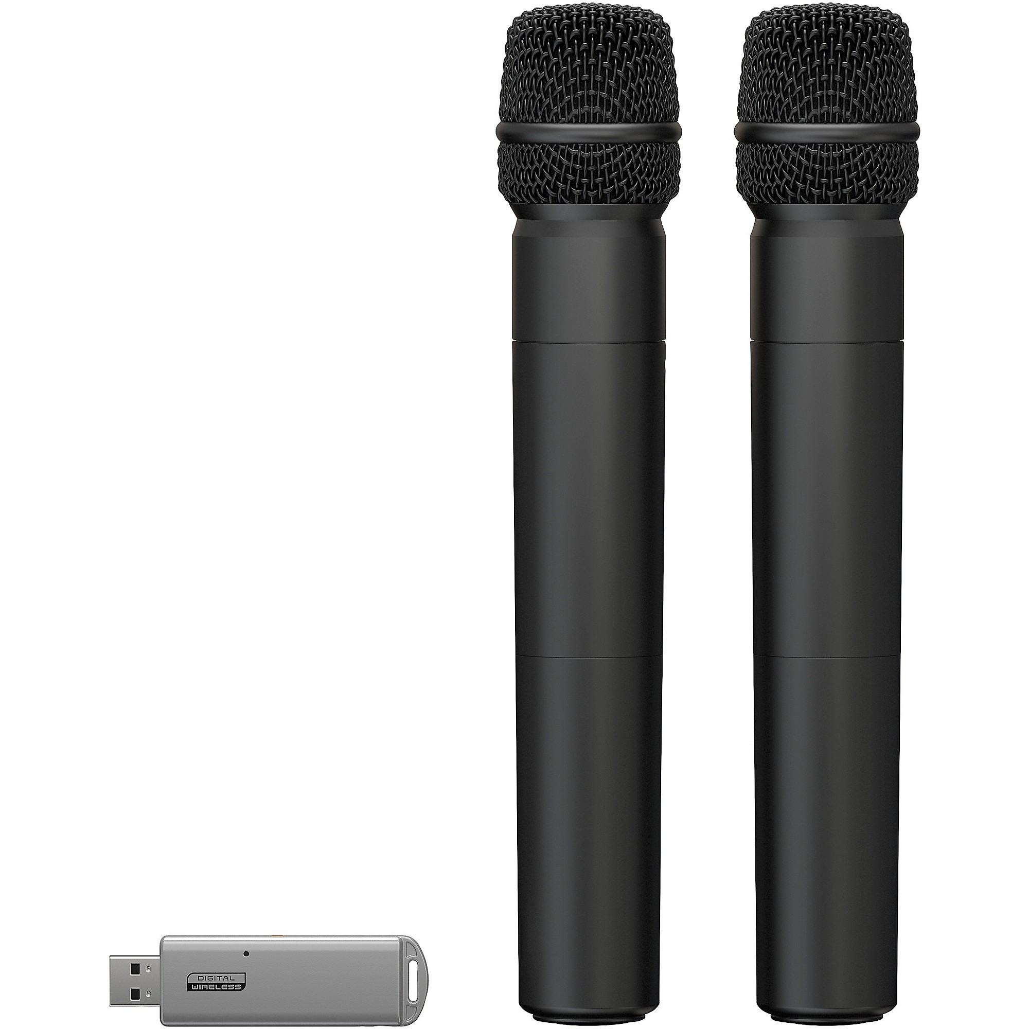 Behringerハンドヘルド・ワイヤレスマイクULM202USB(マイク2本） Behringer Ultralink ULM202USB Wireless USB Dual Microphone
