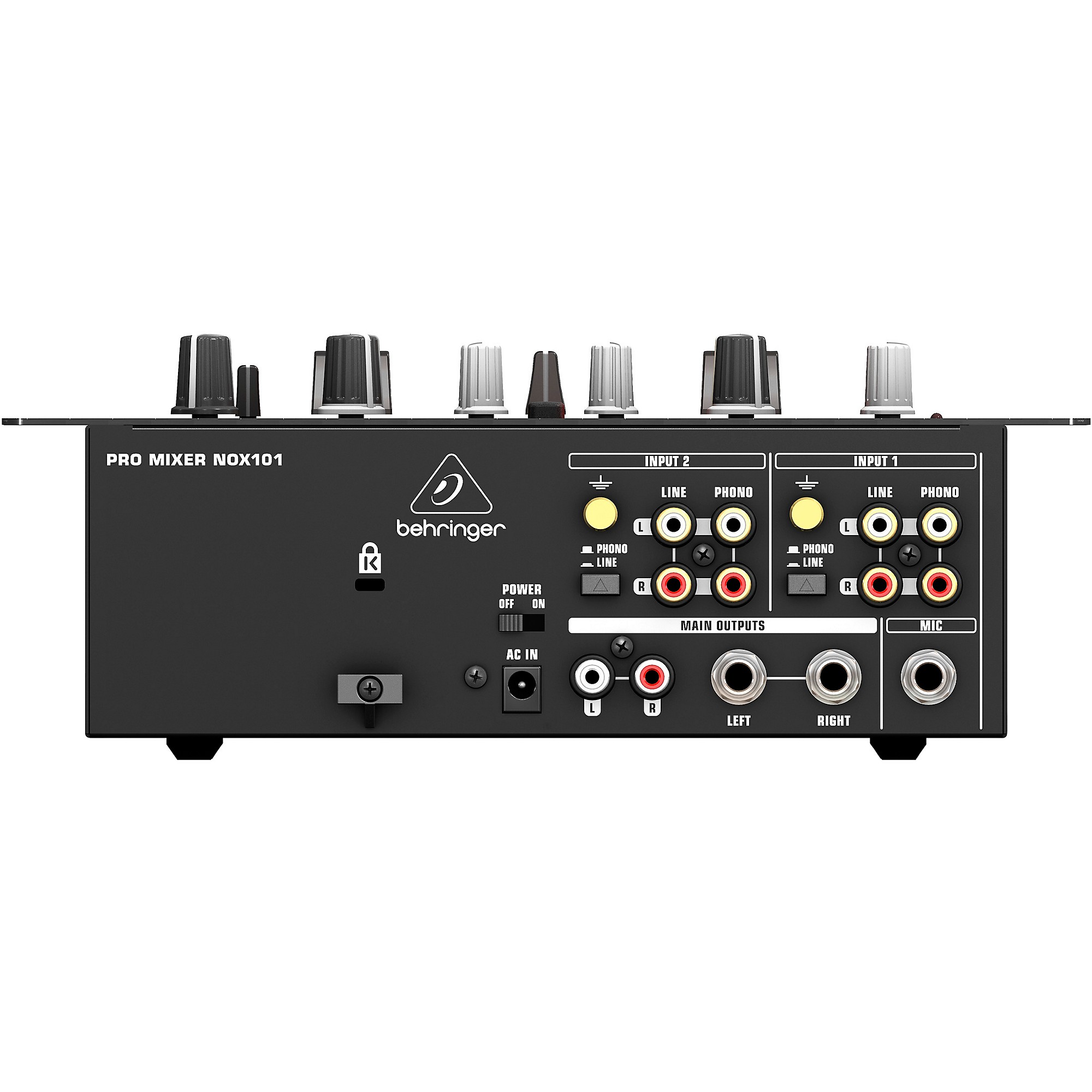 Behringer Pro Mixer NOX101 DJ Mixer | Guitar Center