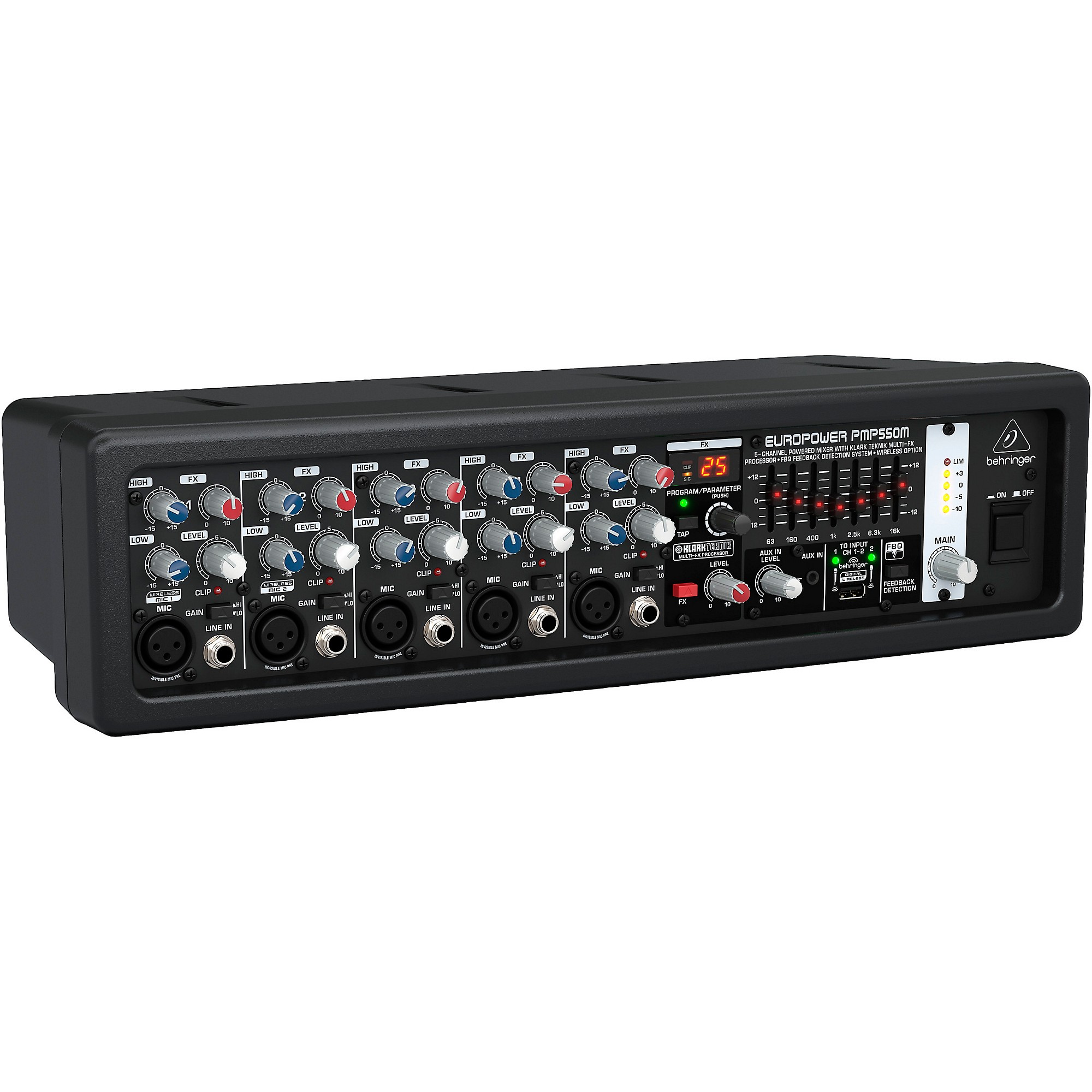Amazon.com: Behringer Europower PMP550M 5-channel 500W