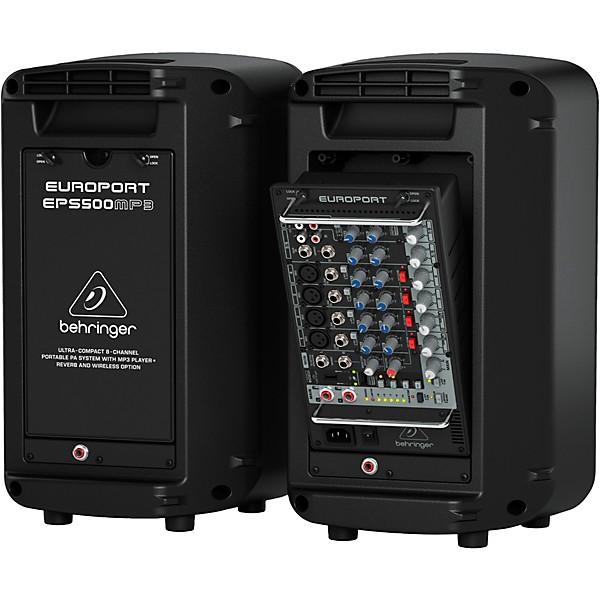 Behringer EUROPORT EPS500MP3 8-Channel Portable PA System