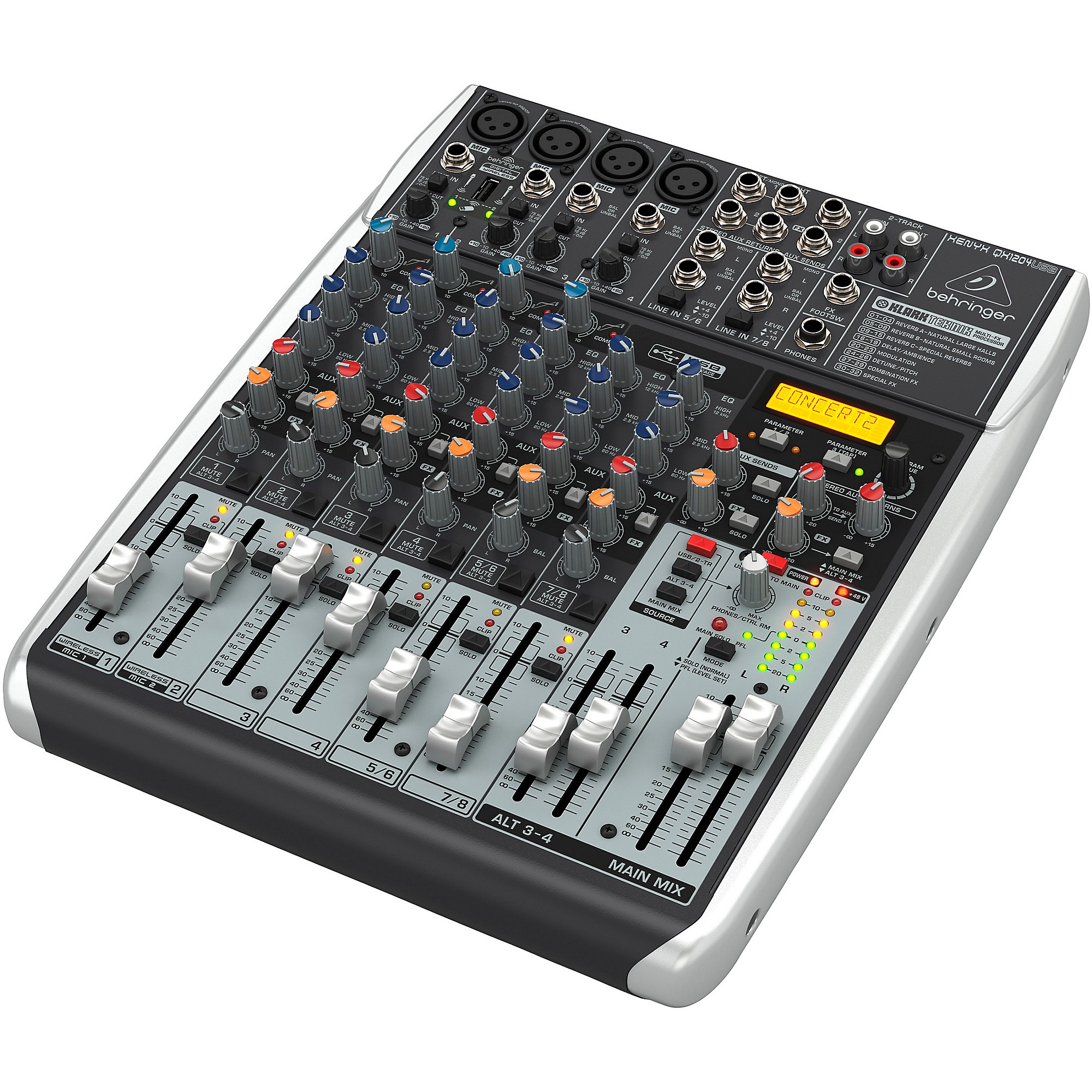 Behringer XENYX QX1204USB USB Mixer With Effects | Guitar Center