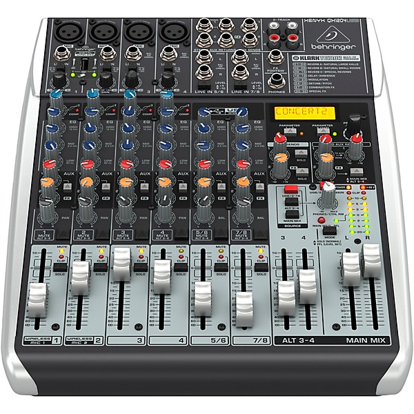 Behringer XENYX QX1204USB USB Mixer With Effects