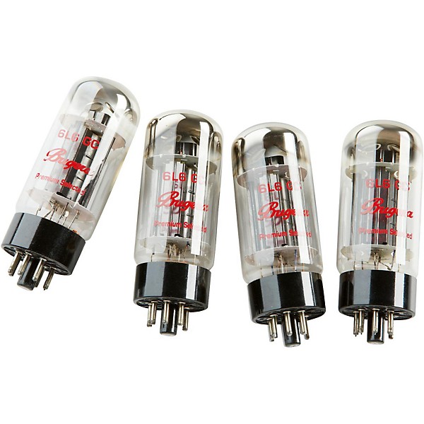 Bugera 6L6GC Premium and Hand-Selected Power Pentode Matched Quad