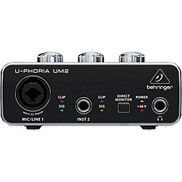 Open Box Behringer U-Phoria UM2 Level 1