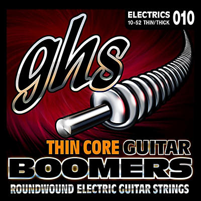 Ghs Tc-Gbtnt Thin Core Boomers Thick N' Thin Electric Guitar Strings (10-52) for sale