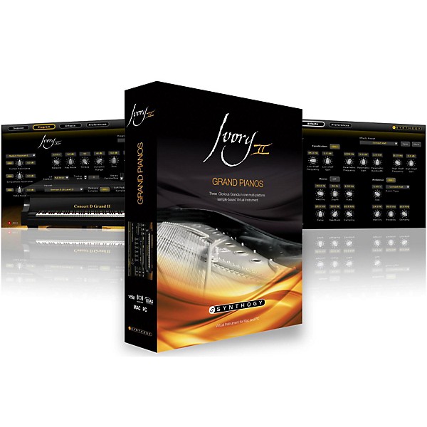Synthogy Ivory II - Grand Pianos Software Download