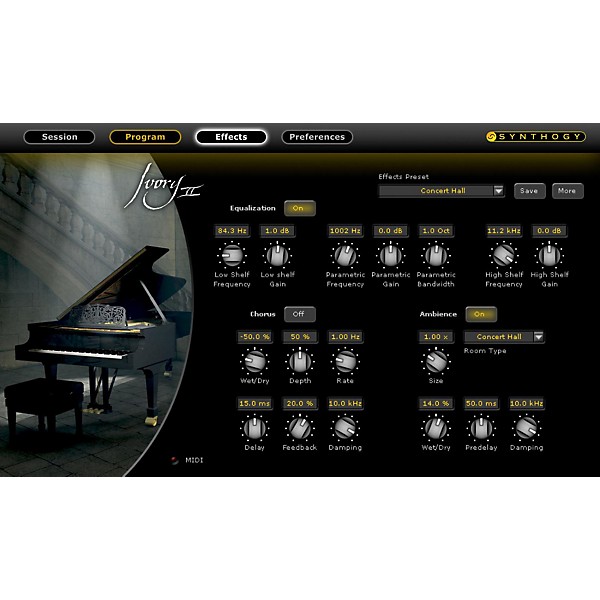 Synthogy Ivory II - Grand Pianos Software Download