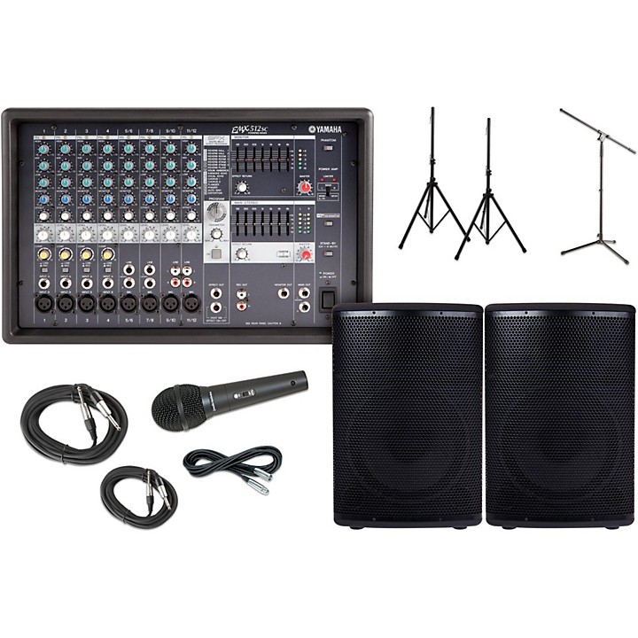 Yamaha EMX512SC with Kustom KPX112 12