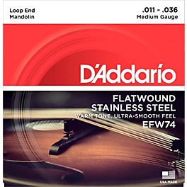 D'Addario EFW74 Phosphor Bronze Medium Mandolin Strings (11-36)