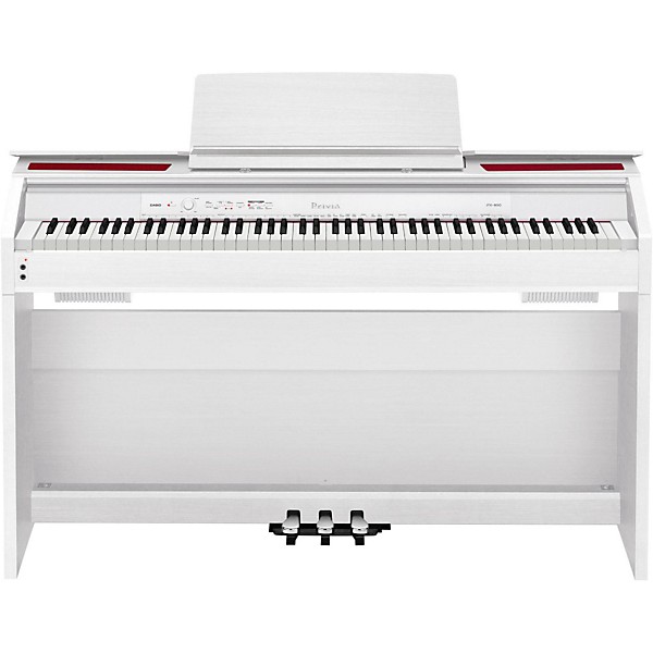 Open Box Casio Privia PX-860 Digital Console Piano White