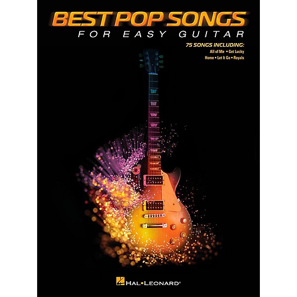 Hal Leonard Best Pop Songs For Easy Guitar (No Tab)