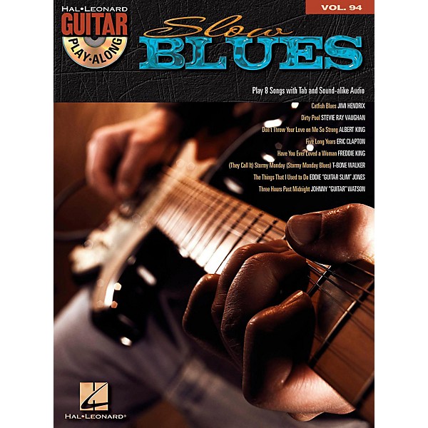 Hal Leonard Slow Blues - Guitar Play-Along Volume 94 (Book/Online Audio)