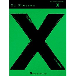Hal Leonard Ed Sheeran - X Piano/Vocal/Guitar